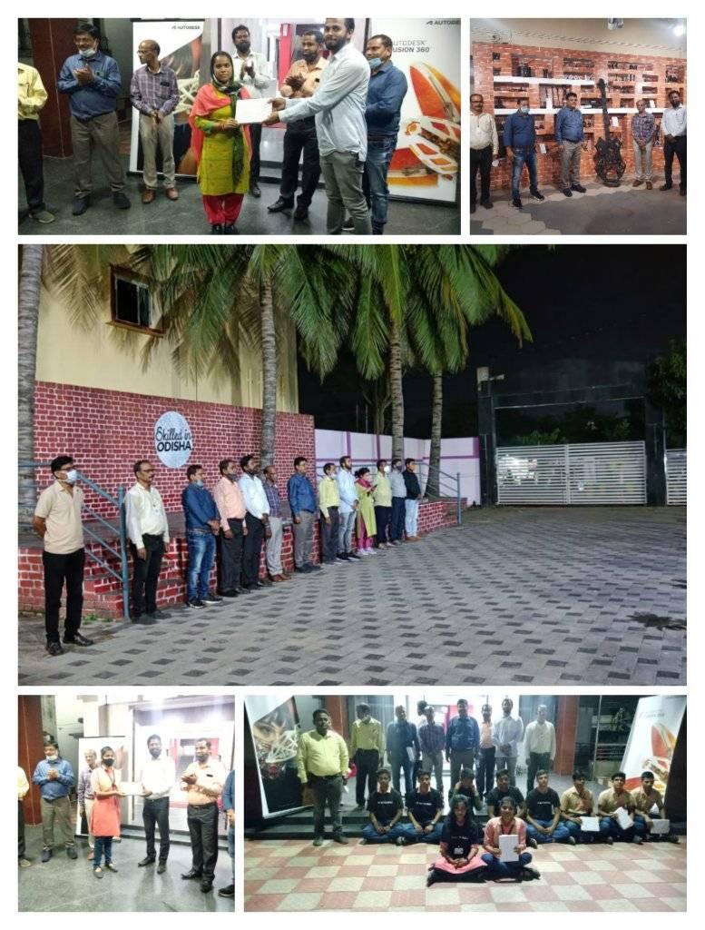 A team from KIIT University comprising of delegates, Dr. Tanmay Mohanty, Principal- polytechnic and other Teaching Faculties visited Govt. ITI, Cuttack on 24th November