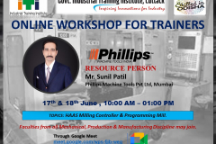 A two day Training of Trainers (ToT) workshops for HAAS CNC Milling Technology on 17th & 18th June has been organised by Government ITI Cuttack, Odisha.