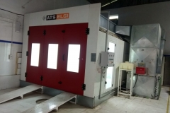 Paint booth. Maruti