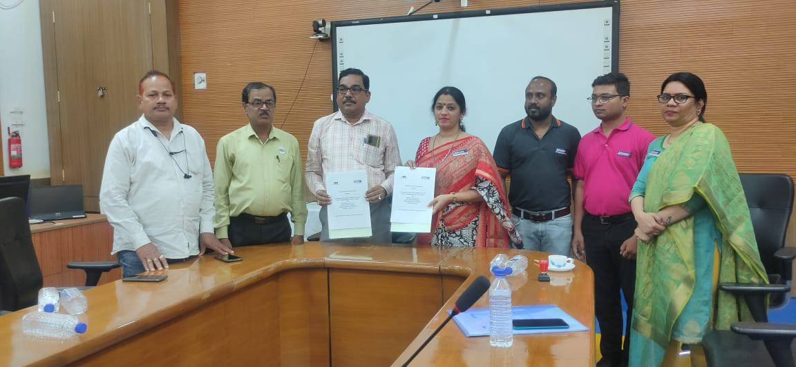 Govt. ITI, Cuttack, has added another feather of accomplishment by signing its 31st MOU with Johnson Lifts Pvt Ltd for setting up the Dual System of Training for enhancing the skill training.