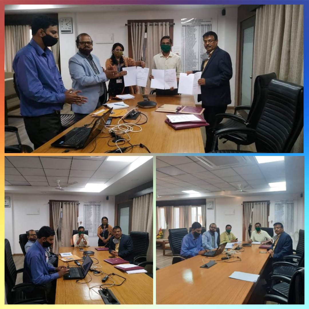 MOU Signed between DTET, Odisha and AMS-India, Skillveri and IG-Drones on 01st January, 2021