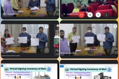 MOU Signed between DTET, Odisha and Phillips Machine Tools India Private Limited & CAD-MECH ENGINEERING PVT. LTD., PUNE on 19th January, 2021
