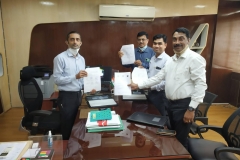 Signing 26th MoU with Daimler India Commercial Vehicles Private Limited for Establishing BharatBenz Regional Training Center (RTC)at Government ITI Cuttack.