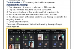 Virtual Parents-Teacher Meeting_15-05-2021_ITI Cuttack